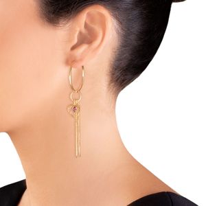 Argola de Encaixe em Ouro Amarelo 18k