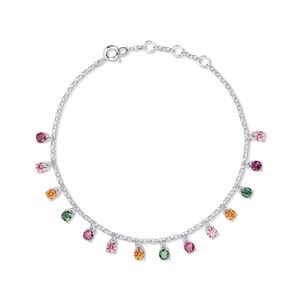 Pulseira Cravejada em Prata 925