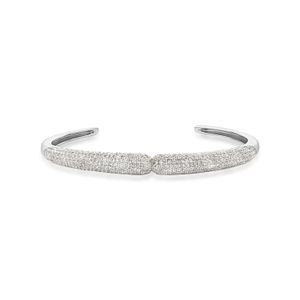 Pulseira Pave com Safiras em Prata 925 - 17 cm