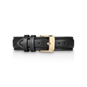 Pulseira de Relógio Monte Carlo Liberty em Couro Preto