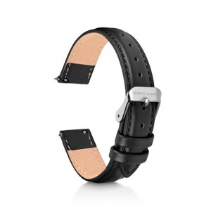 Pulseira de Relógio Monte Carlo Liberty em Couro Preto