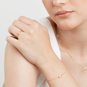 Pulseira com Citrino em Ouro Amarelo 18k