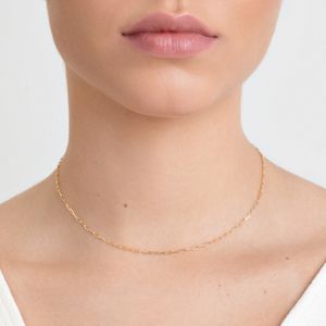 Corrente Malha Cartier em Ouro Amarelo 18k - 37 cm