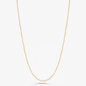 Corrente Malha Love em Ouro Amarelo 18k - 50 cm