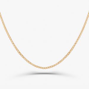 Corrente Malha Veneziana em Ouro Amarelo 18k - 40 cm