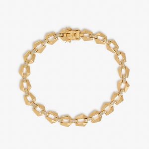 Pulseira de Diamantes em Ouro Amarelo 18k - 18cm