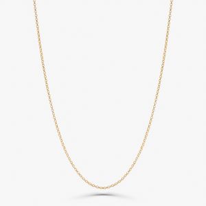 Corrente Malha Elo Portugueses em Ouro Amarelo 18k - 37 cm