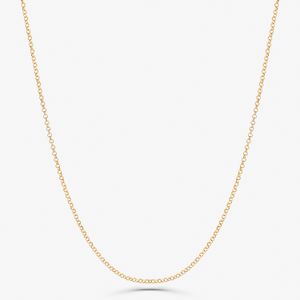 Corrente Malha Elo Portugueses em Ouro Amarelo 18k - 50 cm
