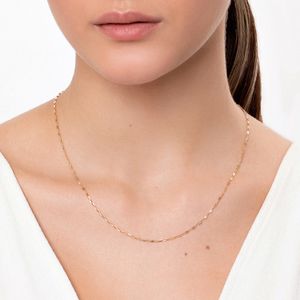 Corrente Malha Piastrinni em Ouro Amarelo 18k - 45 cm