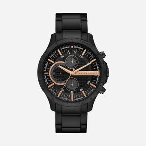 Relógio Armani Exchange Masculino em Aço Preto