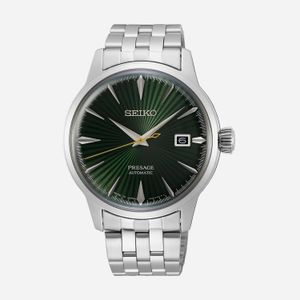 Relógio Seiko Presage Masculino Automático em Aço Prateado