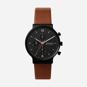 Relógio Skagen Masculino em Couro Marrom