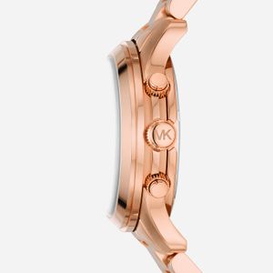 Relógio Michael Kors Feminino Cronógrafo em Aço Rosé MK7352/1JN