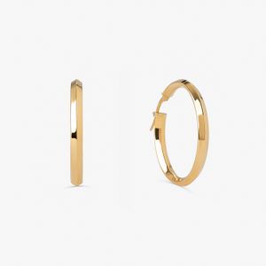 Brinco Argola em Ouro Amarelo 18k - 26.5 mm