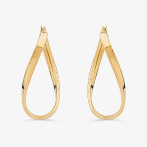 Brinco Argolas em Ouro Amarelo 18k - 40mm