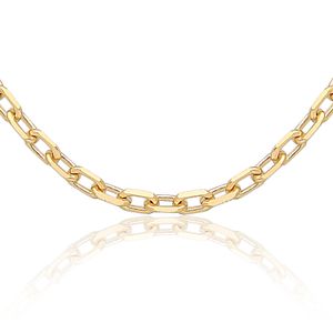 Corrente Malha Cartier em Ouro Amarelo 60 cm