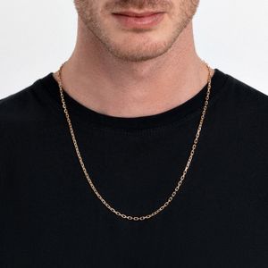 Corrente Malha Cartier em Ouro Amarelo 18k - 60 cm