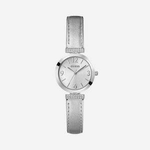 Relógio Guess Feminino em Couro Prata GW0614L1