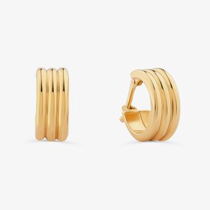 Brinco Argola em Ouro Amarelo 18k - 12mm