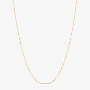 Corrente Malha Zeta em Ouro Amarelo 18k - 50 cm