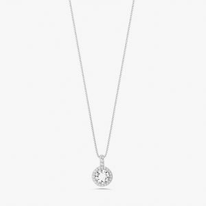 Colar Redondo com Topázio em Prata 925