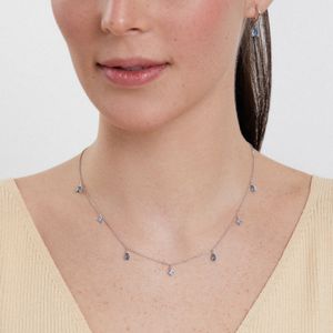 Colar Cravejado em Prata 925
