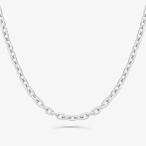 Corrente Malha Cartier em Prata 925 - 70 cm