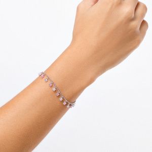 Pulseira Cravejada em Prata 925