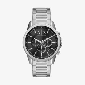 Relógio Armani Exchange Masculino em Aço Prateado