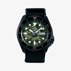 Relógio Seiko Masculino com Pulseira Nylon Preto