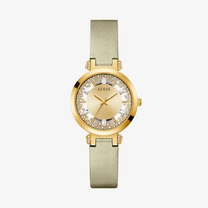 Relógio Guess Feminino em Couro Dourado GW0535L4