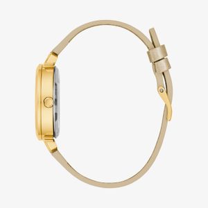 Relógio Guess Feminino em Couro Dourado GW0535L4