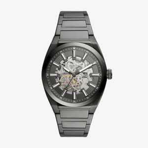 Relógio Fossil Masculino Automático em Aço Grafite ME3206