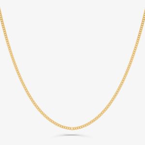 Corrente Malha Groumet em Ouro Amarelo 18k - 60 cm