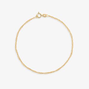 Pulseira Malha Singapura em Ouro Amarelo 18k - 18 cm