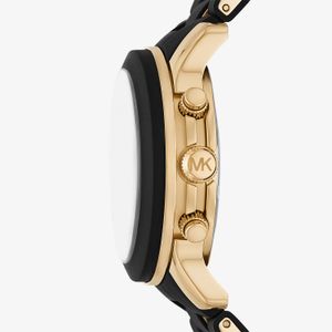 Relógio Michael Kors Feminino em Silicone Preto MK7385/2DN