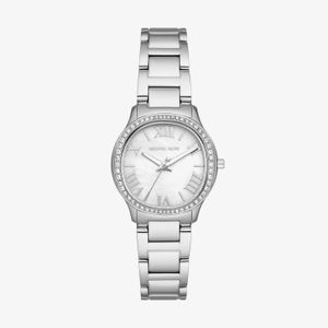 Relógio Michael Kors Feminino em Aço Prateado com Madrepérola no Mostrador MK4824/1KN