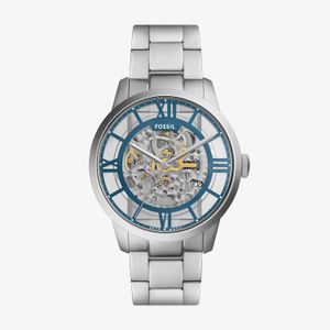 Relógio Fossil Automático Masculino em Aço Prateado ME3260/1KN