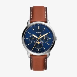 Relógio Fossil Masculino em Couro Marrom FS5903/0KN