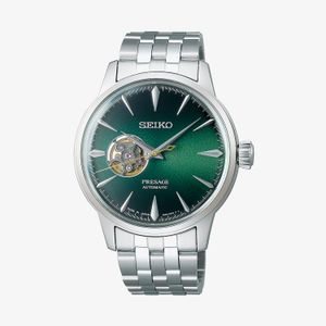 Relógio Seiko Presage Automático Masculino em Aço Prateado SSA441J1