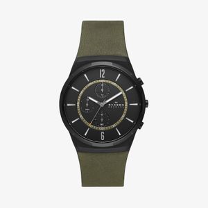 Relógio Skagen Masculino em Couro Verde