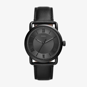 Relógio Fossil Masculino em Couro Preto FS5665/0PN