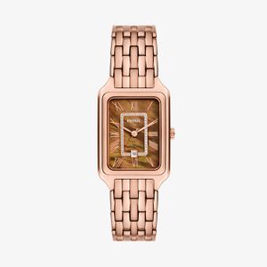 Relógio Fossil Feminino em Aço Rosé e Madrepérola ES5323/1JN