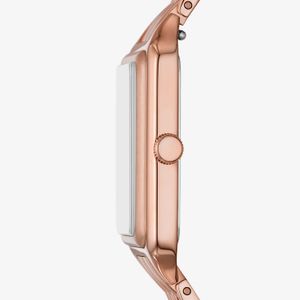 Relógio Fossil Feminino em Aço Rosé e Madrepérola ES5323/1JN