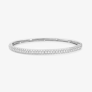 Pulseira com 225 pontos de Diamante em Ouro Branco 18k - 16.00 cm