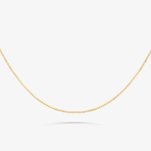 Corrente Malha Veneziana em Ouro Amarelo 18k - 60 cm