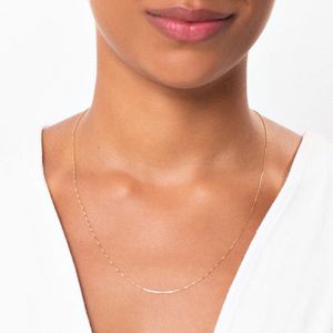 Corrente Malha Veneziana em Ouro Amarelo 18k - 60 cm