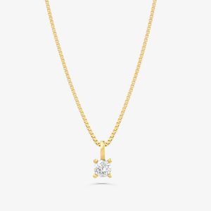 Pingente com 15 Pontos de Diamantes em Ouro Branco 18k