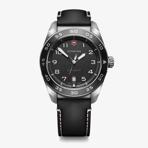 Relógio Victorinox Masculino Swiss Army Automático em Aço Inoxidável e Couro 242044