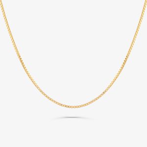 Corrente Malha Veneziana em Ouro Amarelo 18k - 45 cm